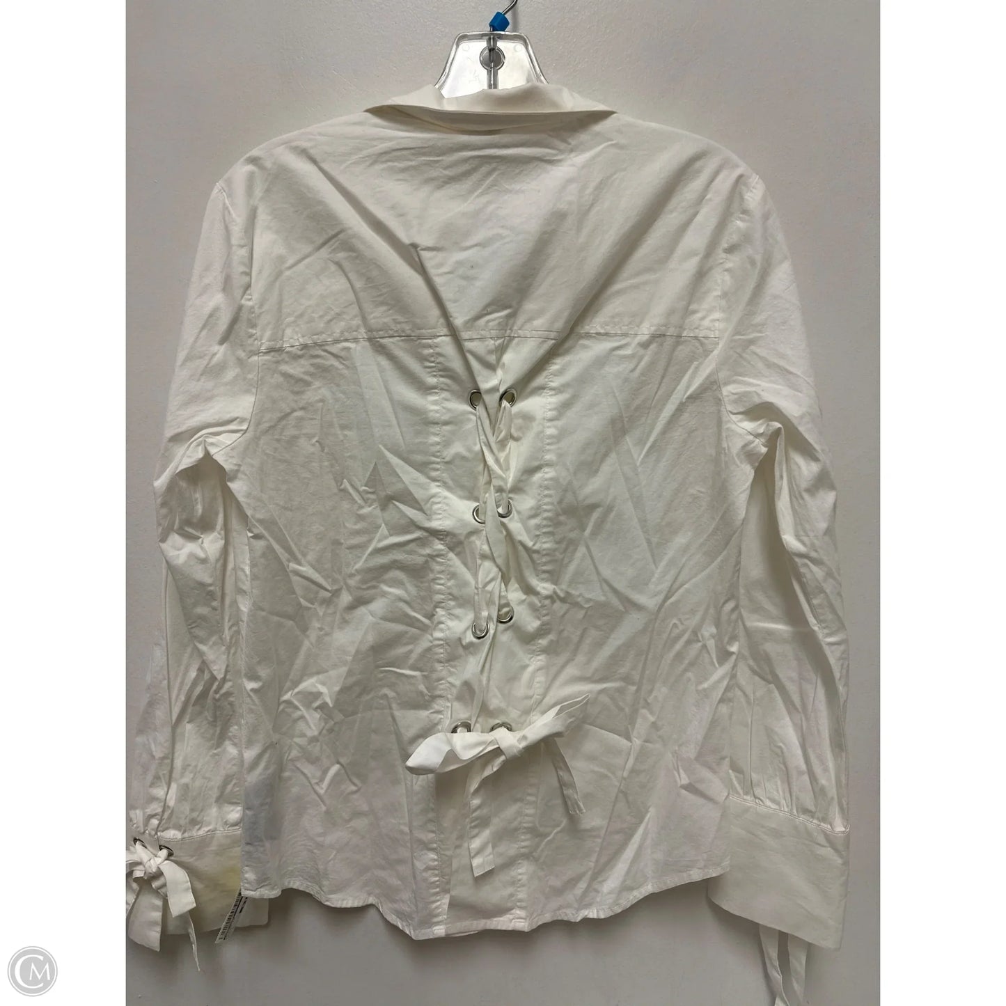 Blouse Long Sleeve By Sanctuary In White, Size: M