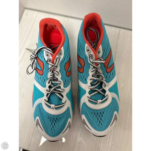 Shoes Athletic By Clothes Mentor In Blue & Orange, Size: 10.5