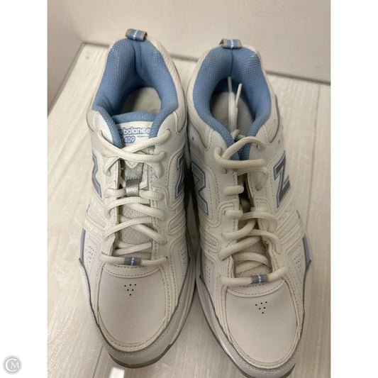Shoes Athletic By New Balance In White, Size: 10