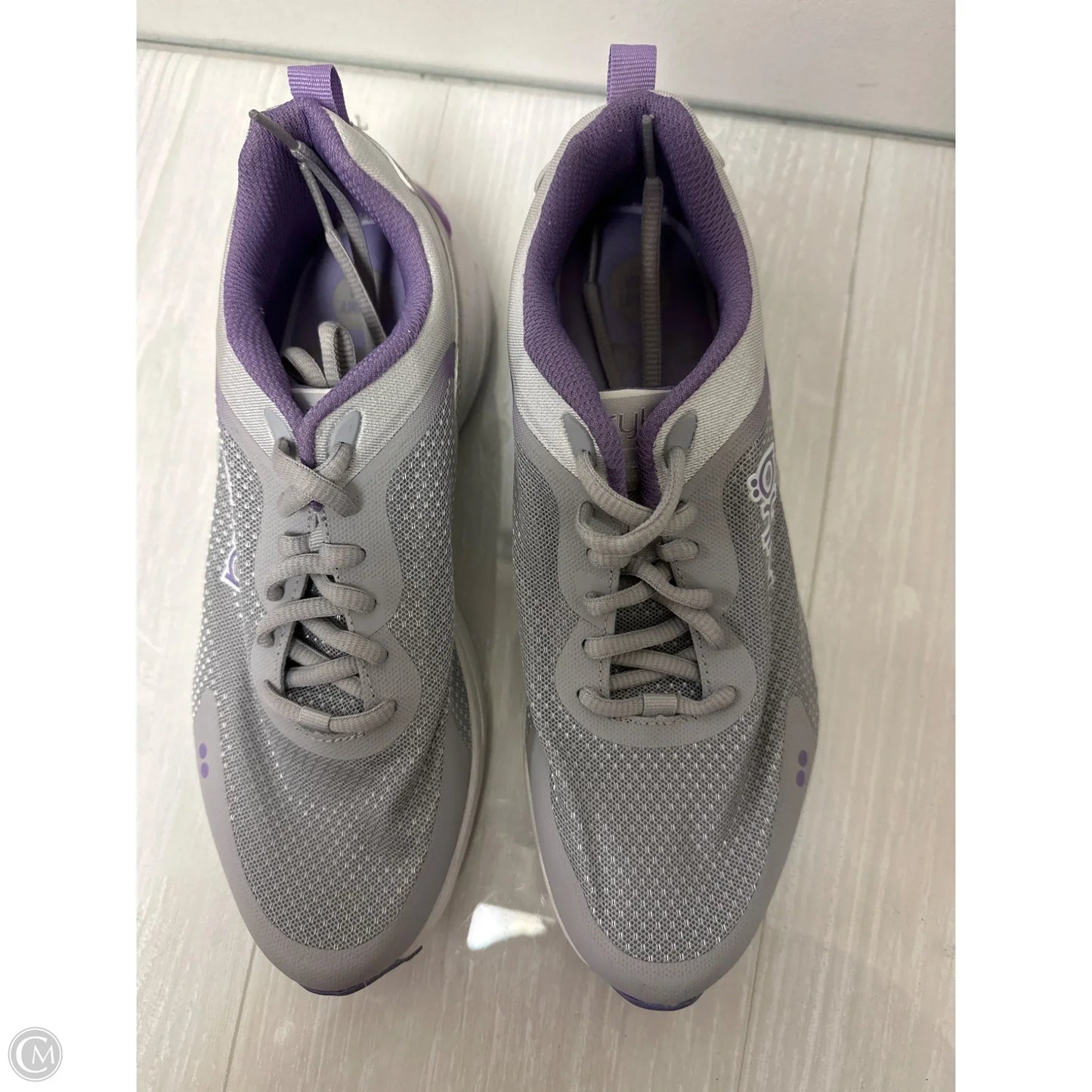 Shoes Athletic By Ryka In Grey & Purple, Size: 8