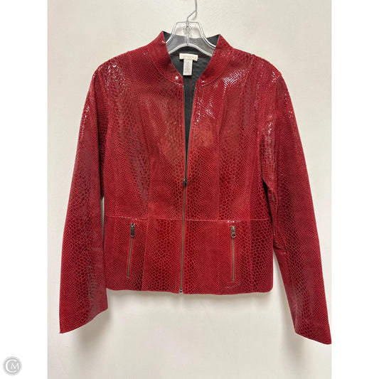 Jacket Other By Chicos In Red, Size: S