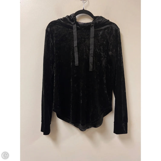 Sweatshirt Hoodie By Betsey Johnson In Black, Size: M