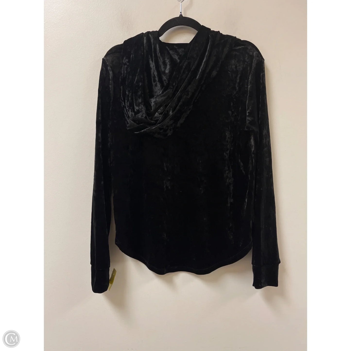 Sweatshirt Hoodie By Betsey Johnson In Black, Size: M