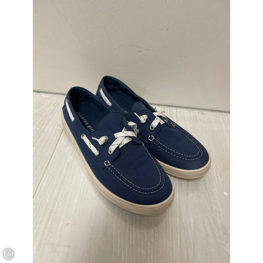 Shoes Flats By Madden Girl In Navy, Size: 9.5
