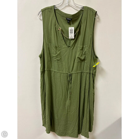 Dress Casual Short By Torrid In Green, Size: 4x