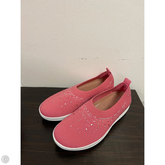 Shoes Flats By Fitflop In Pink, Size: 10
