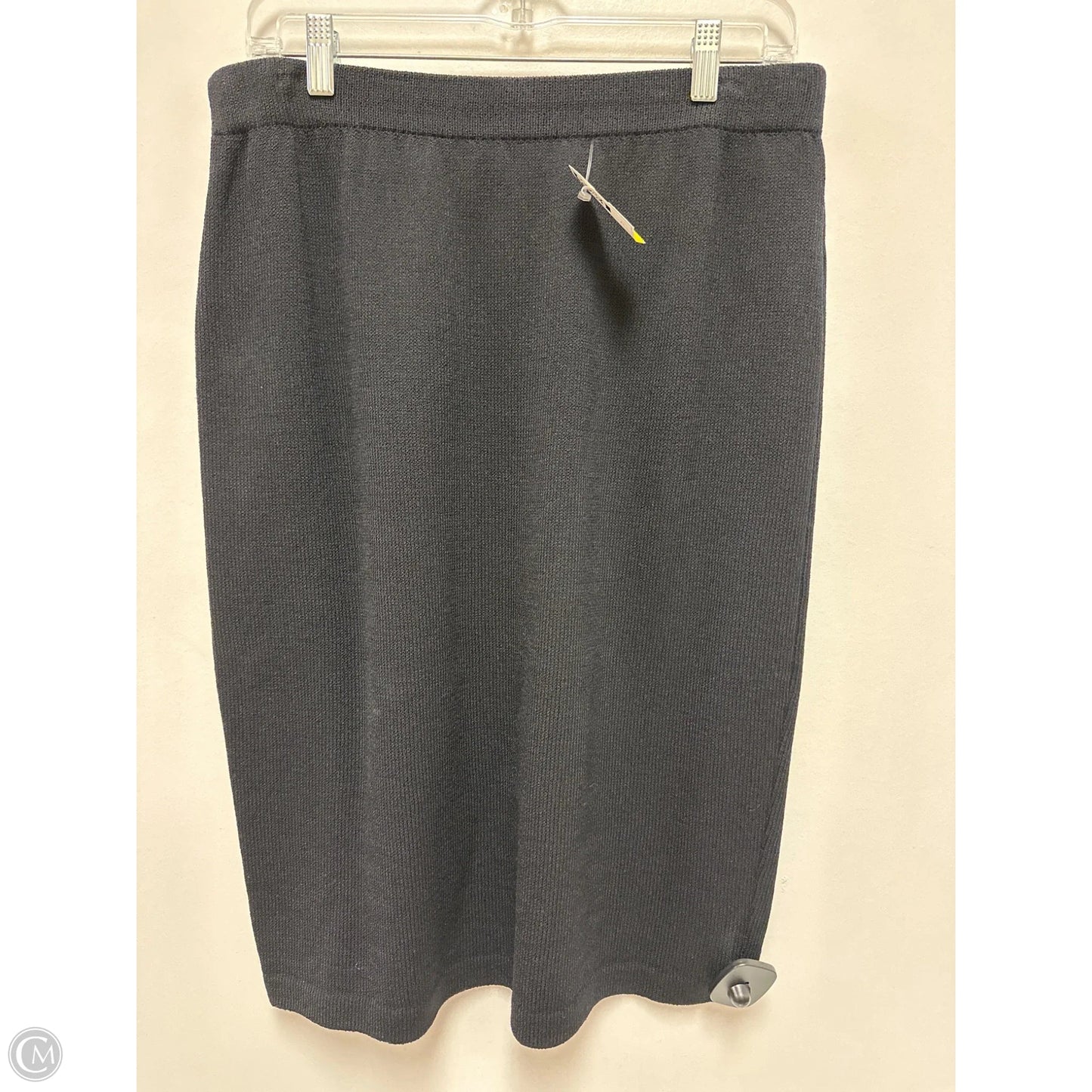 Skirt Luxury Designer By St John Collection In Black, Size: 12