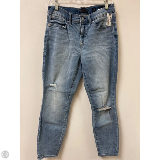 Jeans Skinny By Lucky Brand In Blue Denim, Size: 6