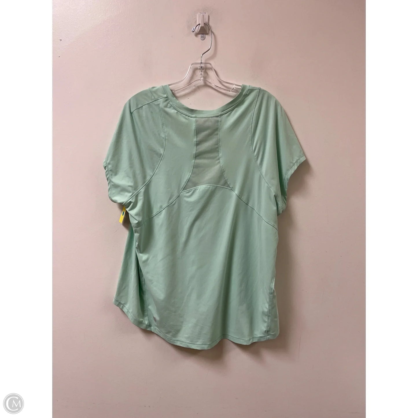 Athletic Top Short Sleeve By All In Motion In Green, Size: Xl