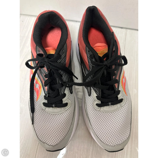 Shoes Athletic By Saucony In Grey & Orange, Size: 11