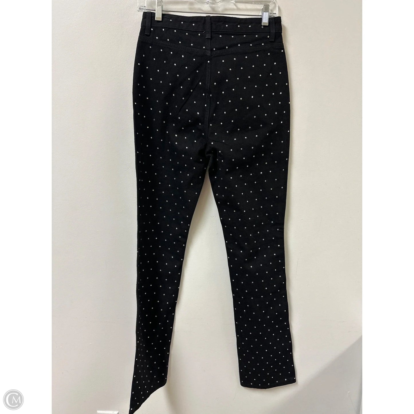 Jeans Flared By Gianni Bini In Black Denim, Size: 4