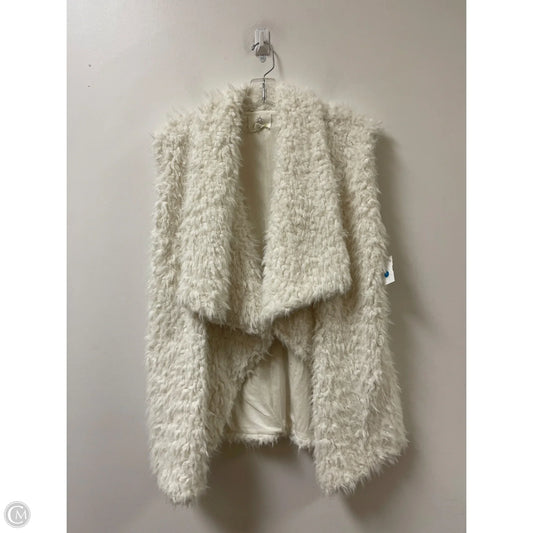 Vest Faux Fur & Sherpa By Aerie In White, Size: Xs