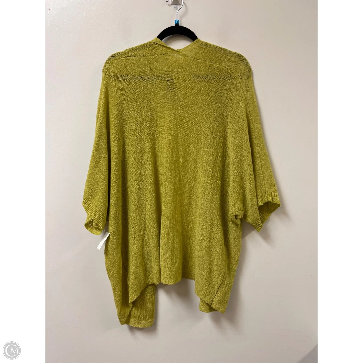 Sweater Cardigan By Ee Some In Yellow, Size: L