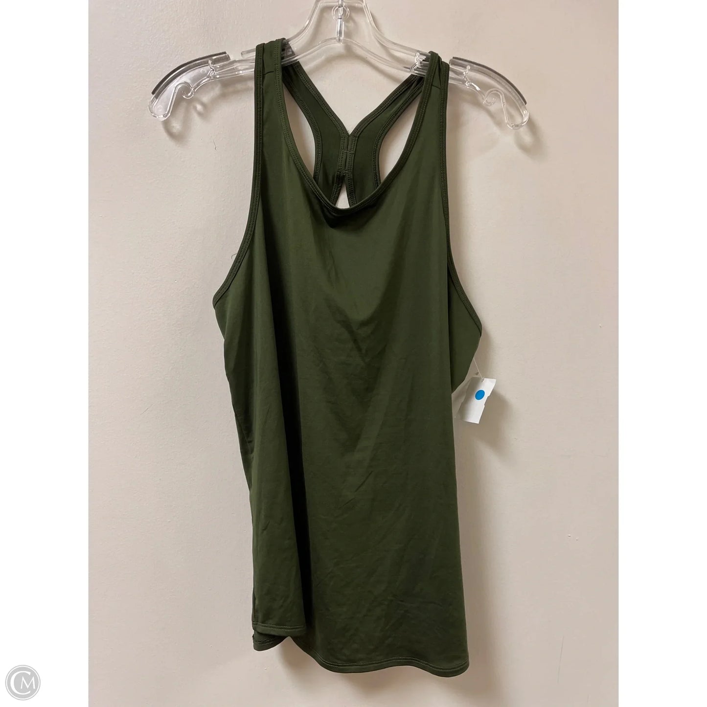 Athletic Tank Top By Fabletics In Green, Size: L