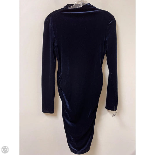 Dress Casual Midi By Shein In Navy, Size: M