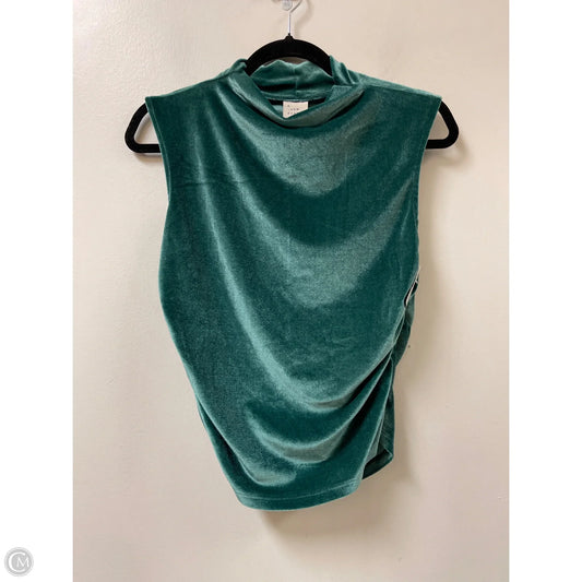 Top Sleeveless By A New Day In Green, Size: S
