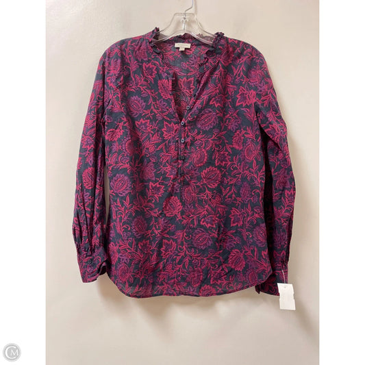 Top Long Sleeve By Talbots In Purple, Size: S