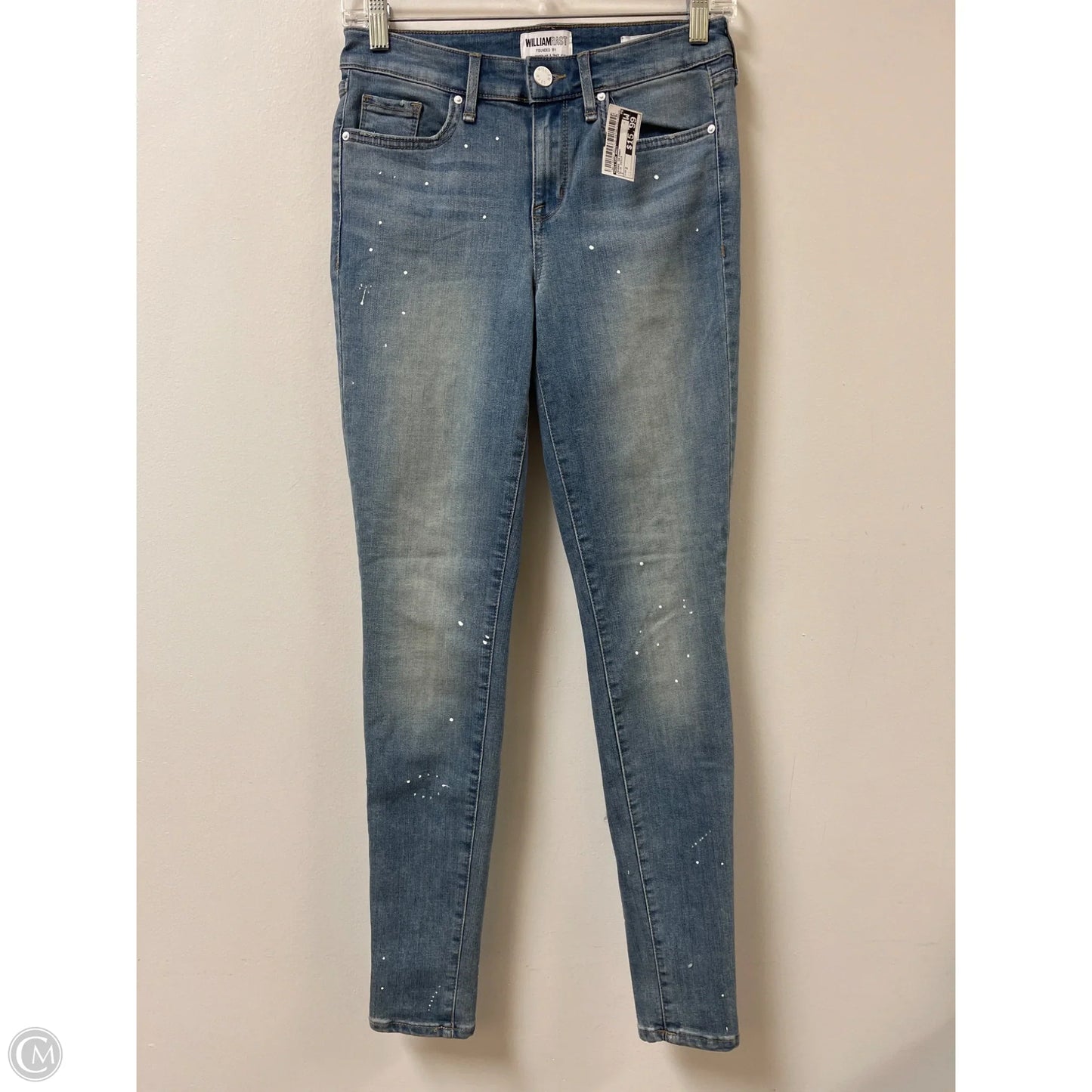 Jeans Skinny By William Rast In Blue Denim, Size: 2