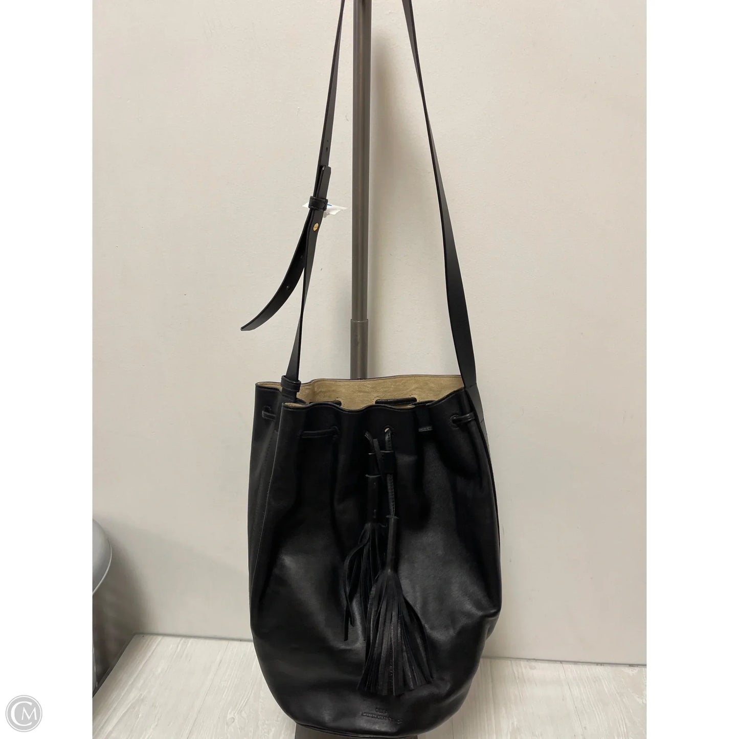 Handbag Leather By Cma, Size: Large