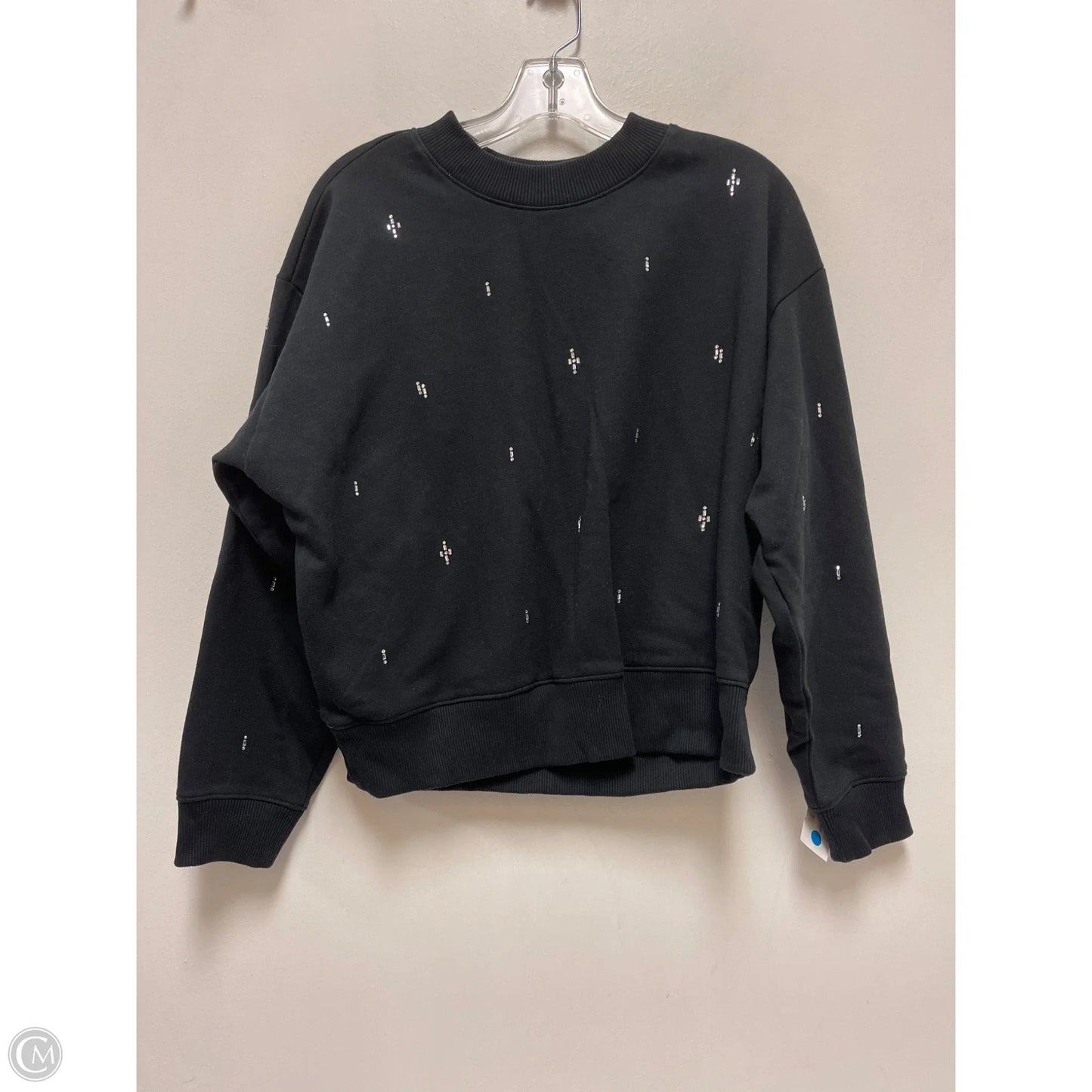 Sweatshirt Crewneck By A New Day In Black, Size: L