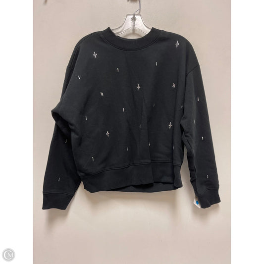 Sweatshirt Crewneck By A New Day In Black, Size: L