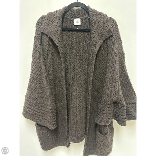 Sweater Cardigan By Cabi In Brown, Size: M