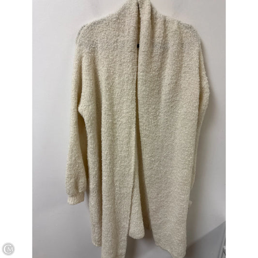 Sweater Cardigan By Mystree In Cream, Size: L