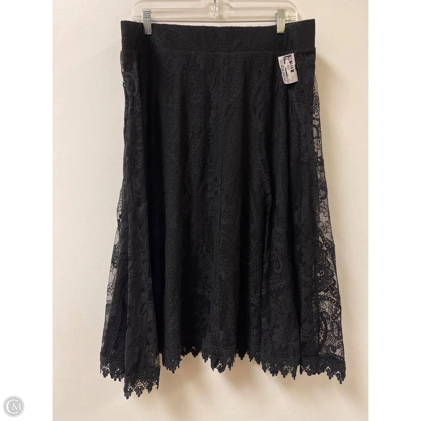 Skirt Midi By Torrid In Black, Size: 20