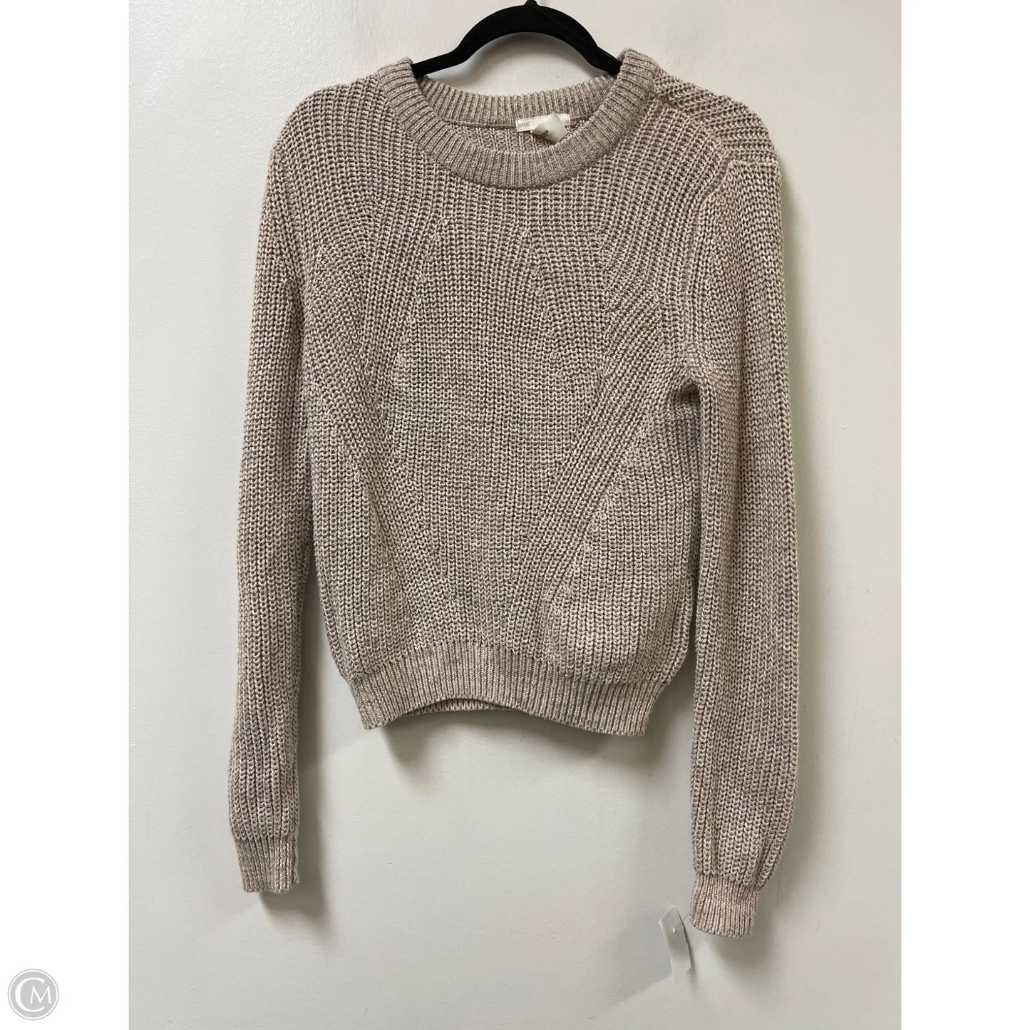 Sweater By H&m In Cream, Size: S