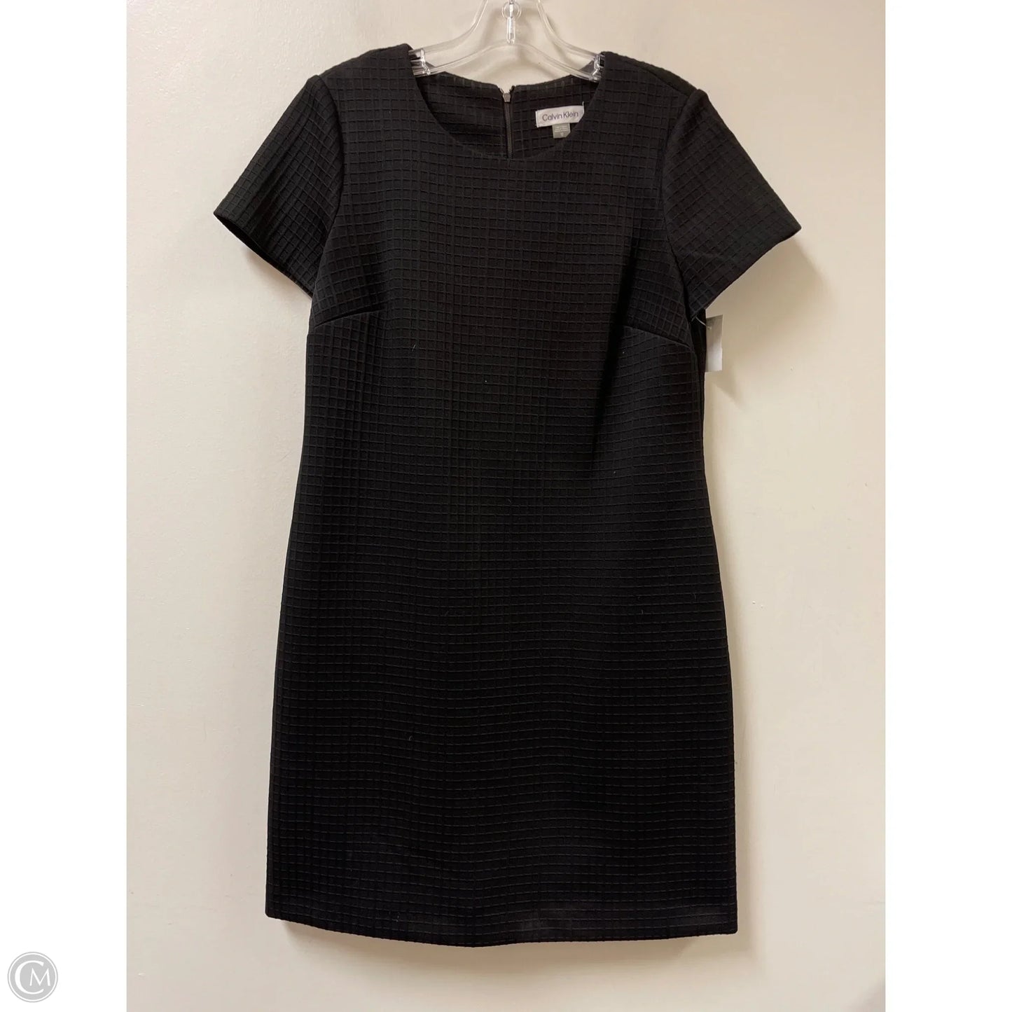 Dress Casual Short By Calvin Klein In Black, Size: L
