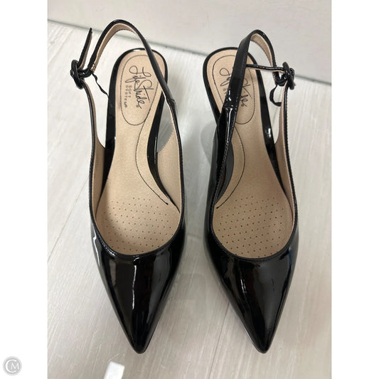 Shoes Heels Kitten By Life Stride In Black, Size: 8