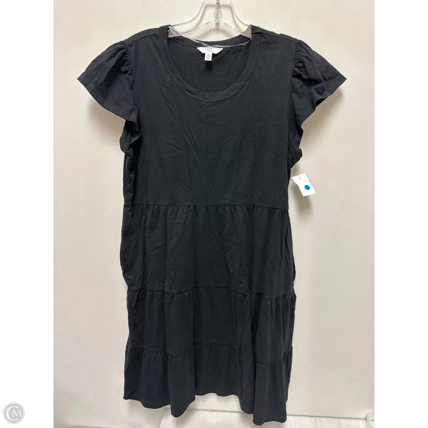 Dress Casual Short By Time And Tru In Black, Size: S