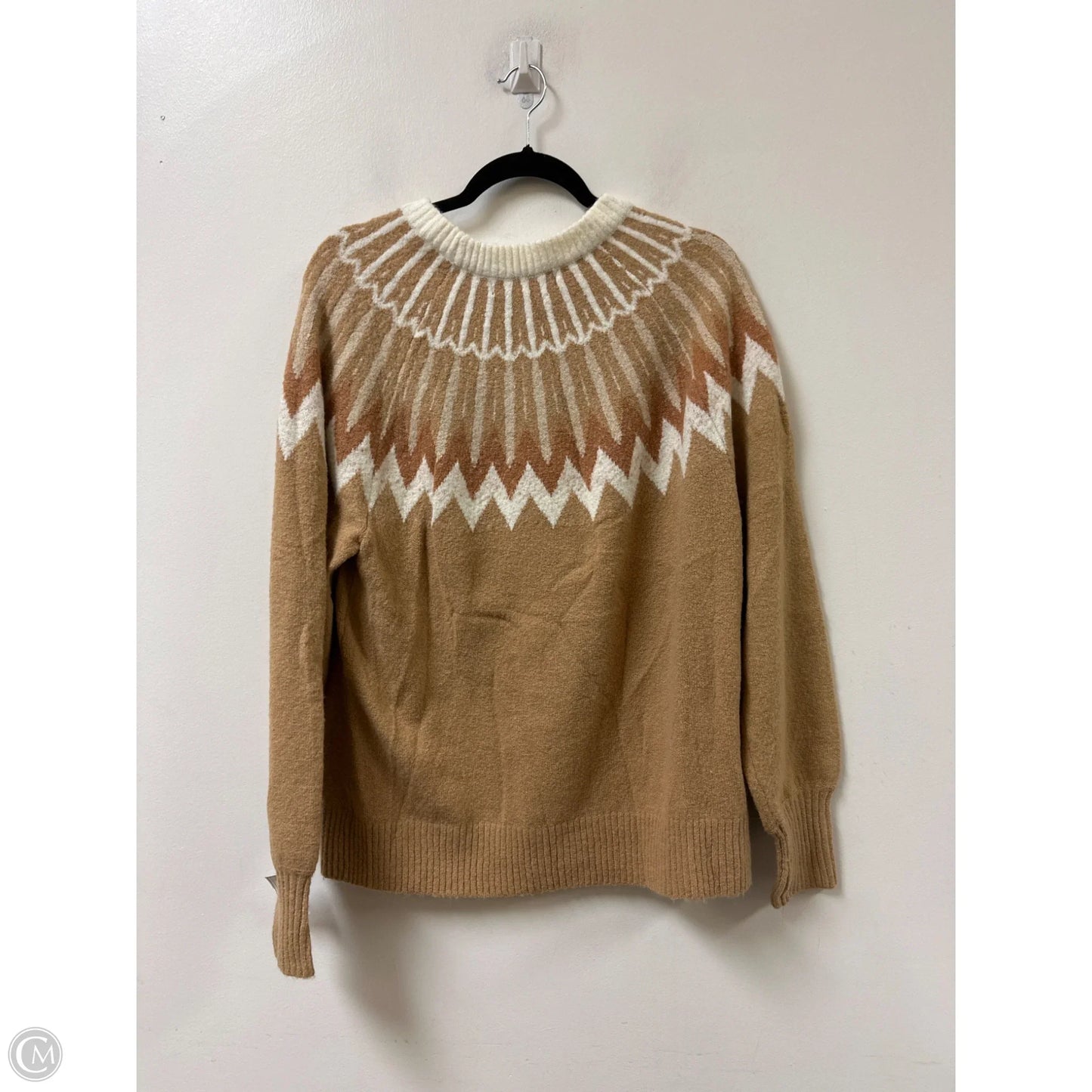 Sweater By French Connection In Cream, Size: L