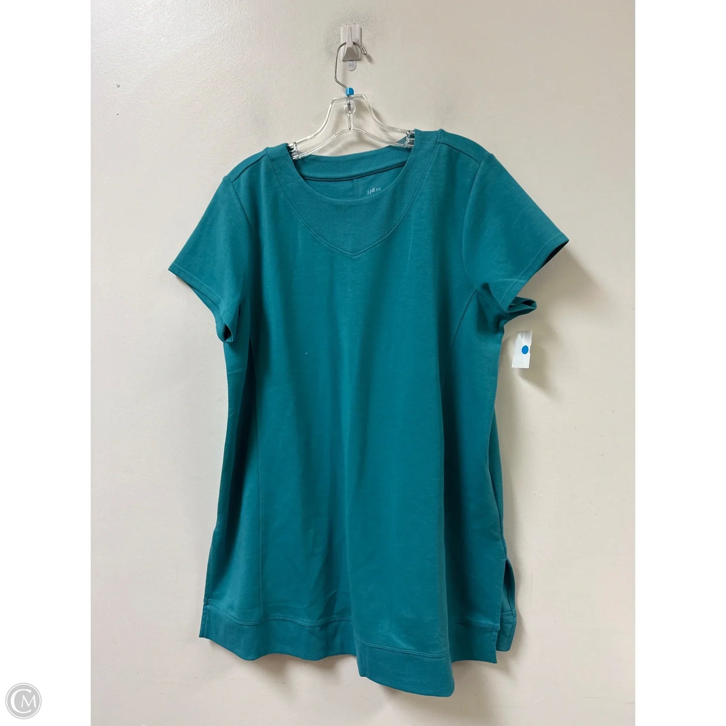 Tunic Short Sleeve By J. Jill In Blue, Size: Xl