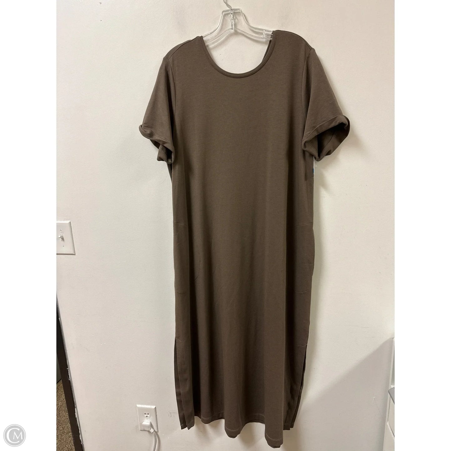 Dress Casual Maxi By Pure Jill In Brown, Size: Xl