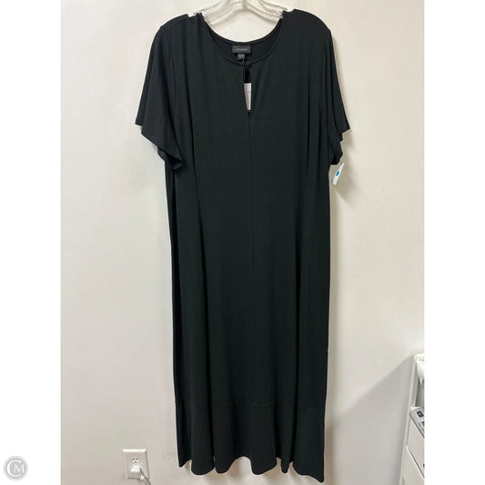 Dress Casual Maxi By J. Jill In Black, Size: Xl