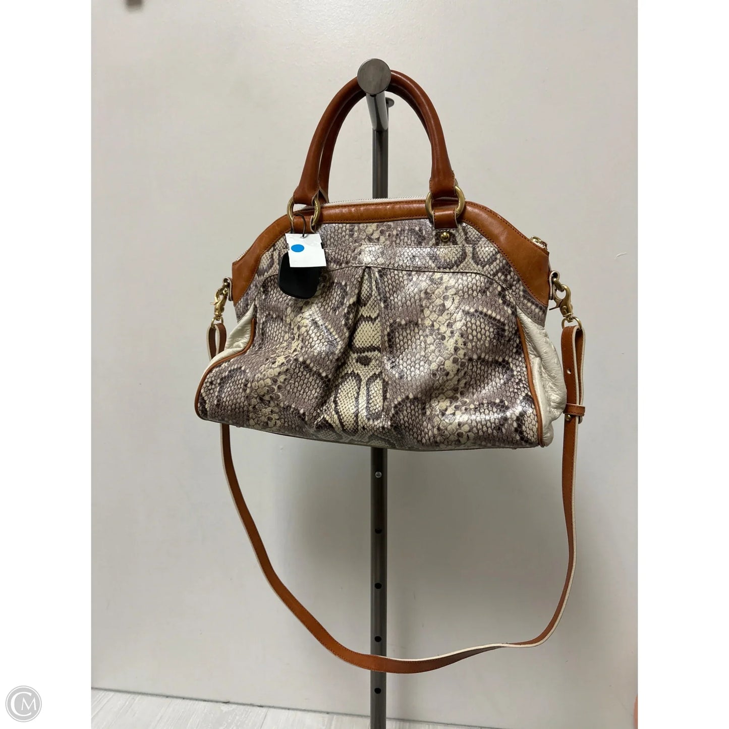 Handbag Designer By Brahmin, Size: Large