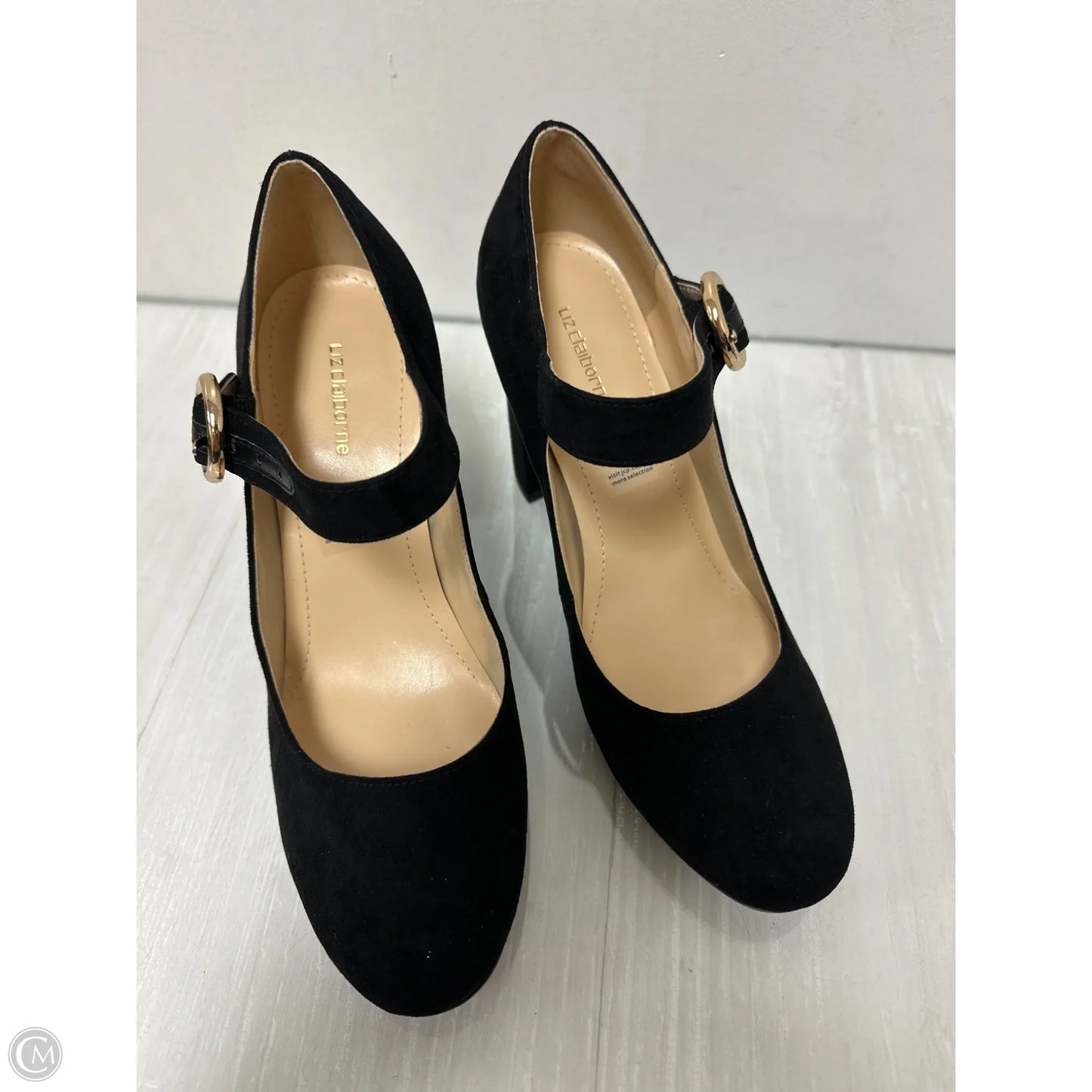 Shoes Heels Block By Liz Claiborne In Black, Size: 8