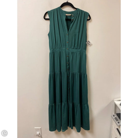 Dress Casual Maxi By Soft Surroundings In Green, Size: Sp