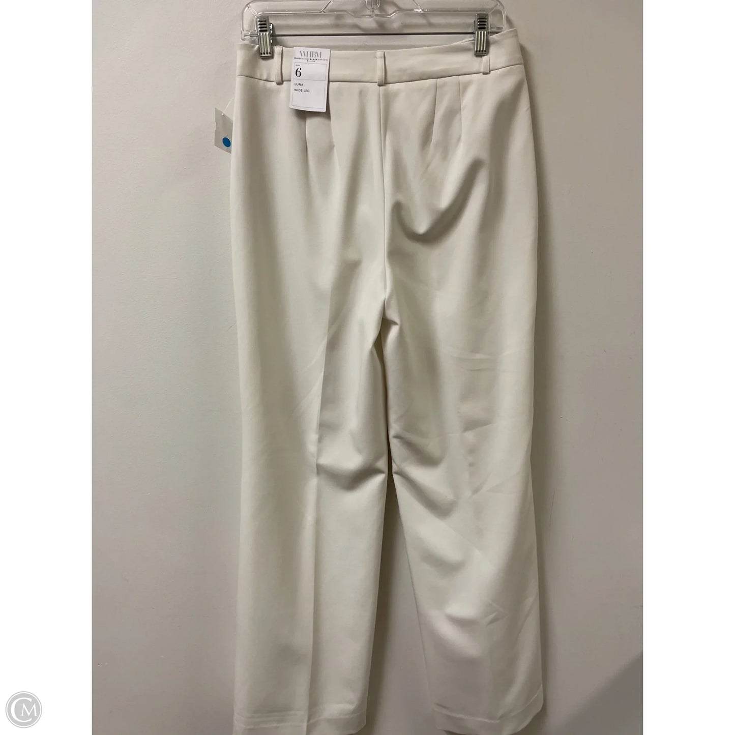 Pants Wide Leg By White House Black Market In White, Size: 6