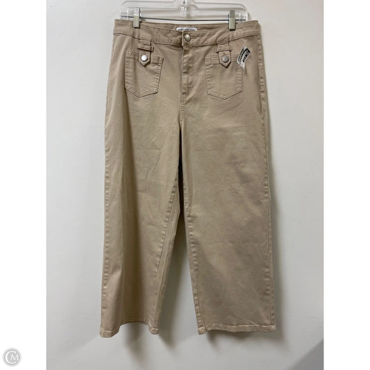Pants Wide Leg By Marc New York In Cream, Size: 14