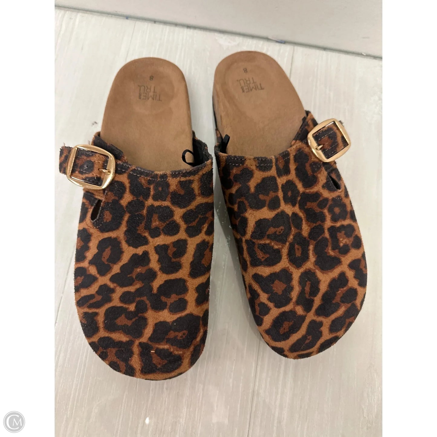 Shoes Flats By Time And Tru In Animal Print, Size: 8