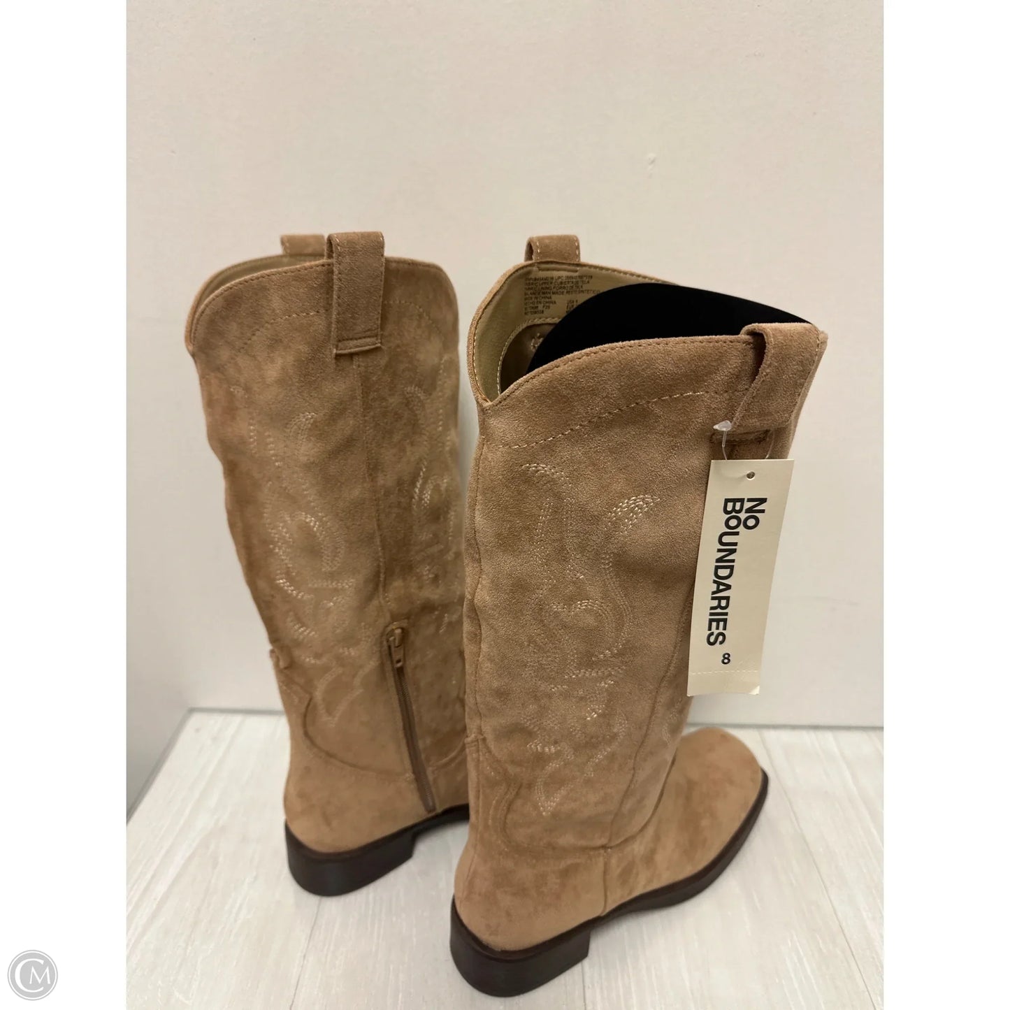 Boots Western By No Boundaries In Brown, Size: 8