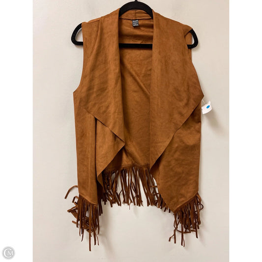 Vest Other By Shein In Brown, Size: S