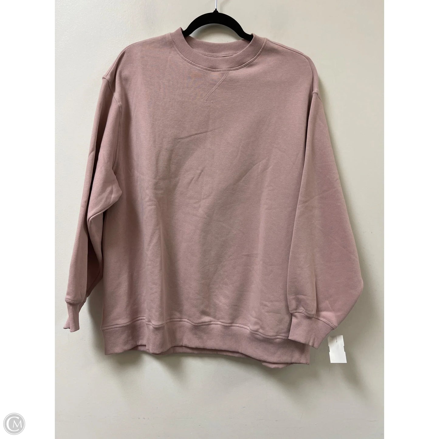 Sweatshirt Crewneck By Divided In Pink, Size: S