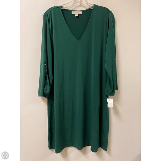 Dress Casual Short By Michael By Michael Kors In Green, Size: Xl