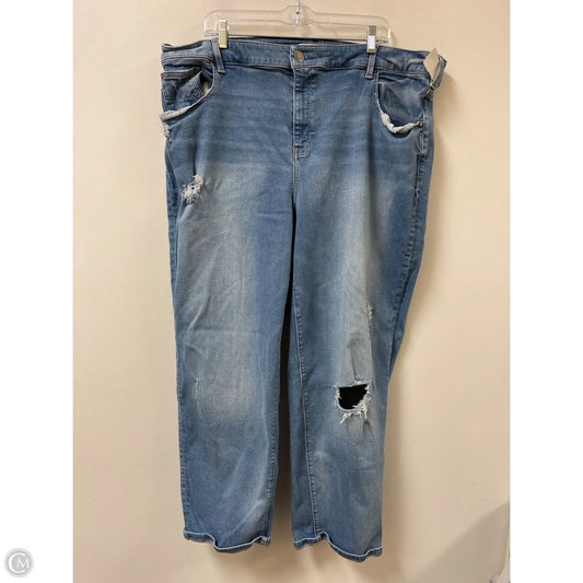 Jeans Skinny By Lane Bryant In Blue Denim, Size: 24