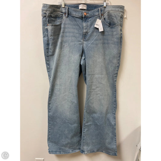 Jeans Boot Cut By Lane Bryant In Blue Denim, Size: 24
