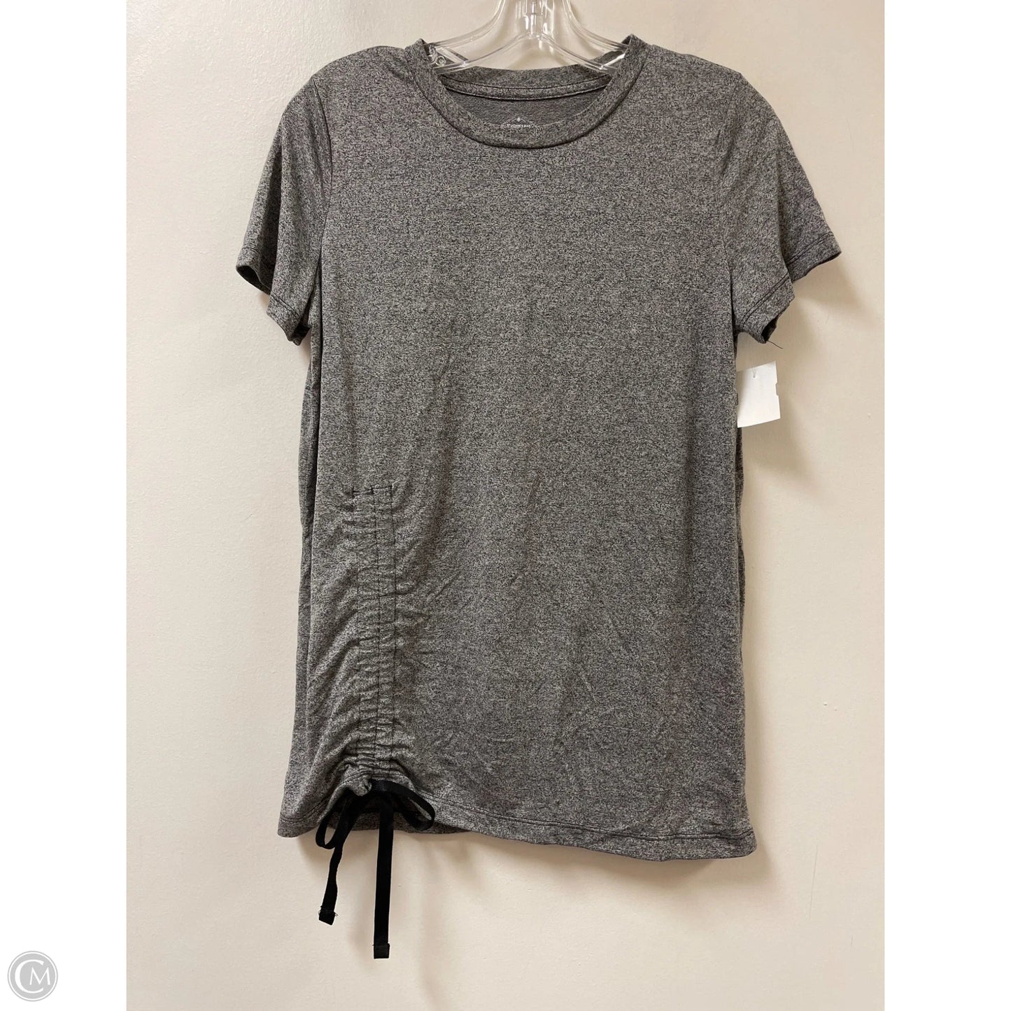 Athletic Top Short Sleeve By St Johns Bay In Grey, Size: M