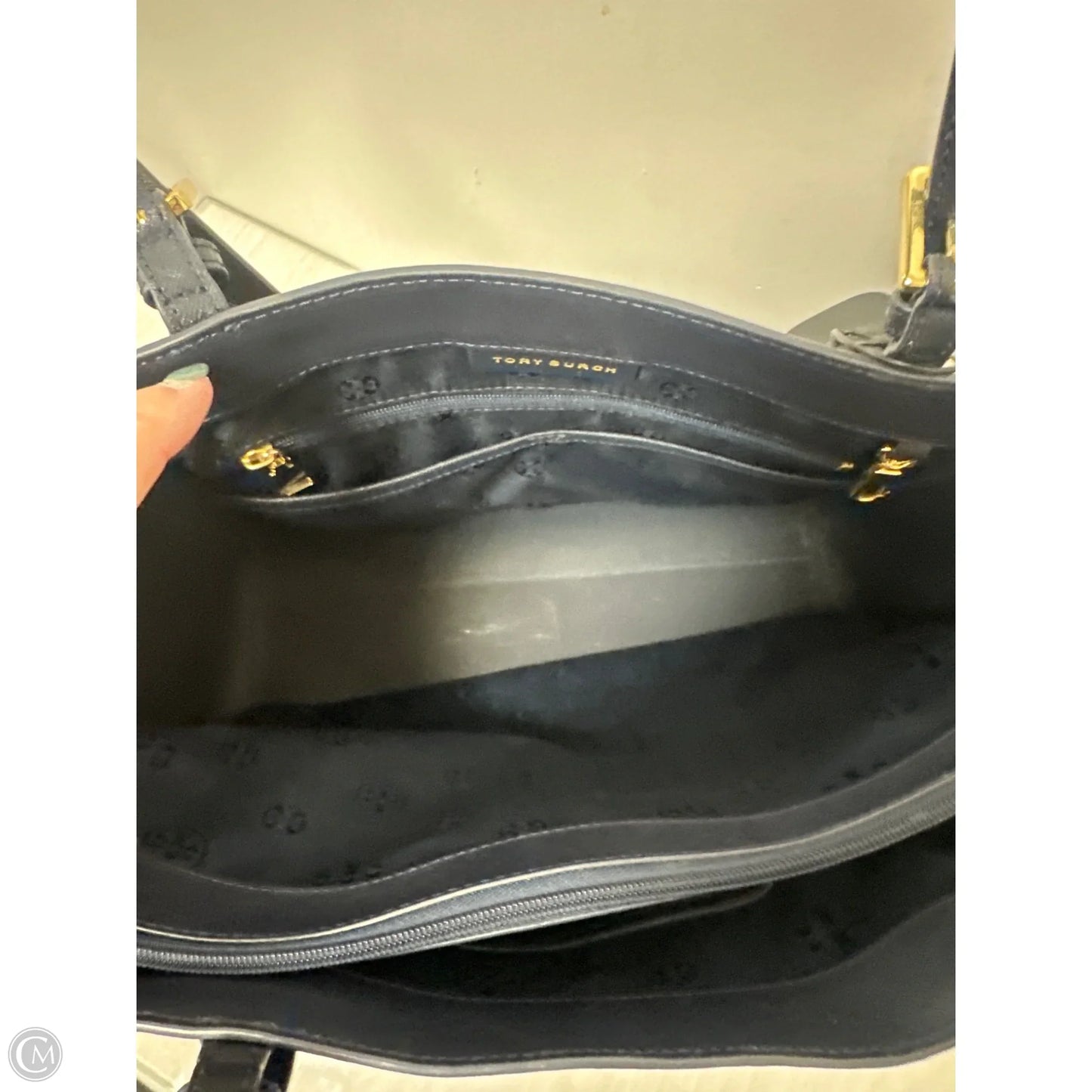 Handbag Designer By Tory Burch, Size: Medium